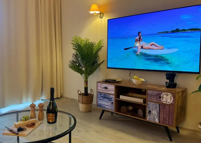 公寓 Luxury Sea View, 5star Barcelo On *