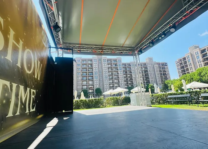 公寓 Luxury Sea View, 5star Barcelo On 阳光海滩