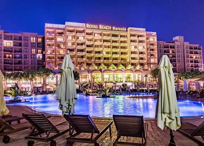 公寓 Luxury Sea View, 5star Barcelo On 阳光海滩